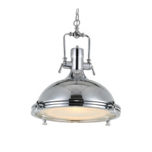 Ретро декоративная медная подвесная люстра Эдисона хромированная латунная подвесная лампа
